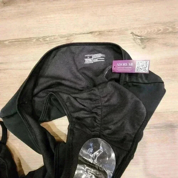 Adore Me black 'Dustin' One-piece Swimsuit  (O 5.19.12) - Picture 8 of 8